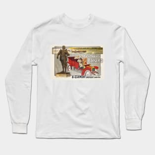 Clément Bayard Automobiles France Vintage Poster Long Sleeve T-Shirt